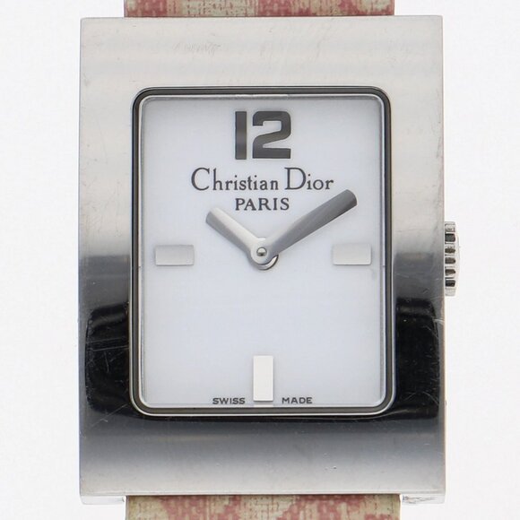 Dior Watches D78-109 Stainless Steel/leather Quartz - Picture 1 of 12